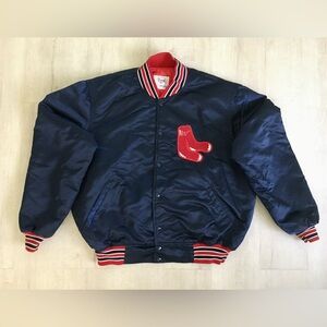 Vintage 80's Starter Boston Red Sox MLB Satin Jacket